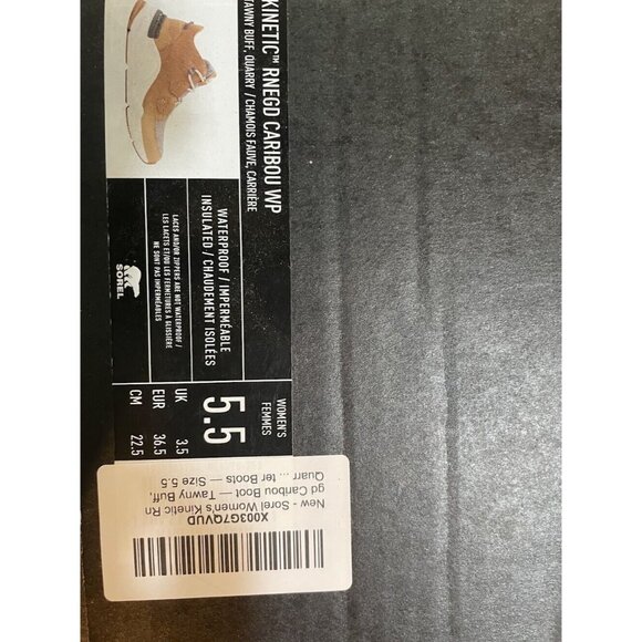 Sorel Kinetic Rnegd Caribou Sneaker Boot (Size 5.5) - Picture 7 of 7